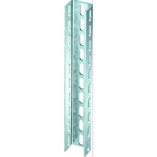 OBO U-Stiel US7/120FT gelocht 70x50x1200mm