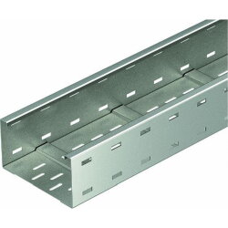 OBO Weitspannkabelrinne WKSG 130 gelocht VA4301 110x300mm