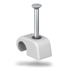 OBO Haft-Clip 2027 10-14mm, L40 lichtgrau