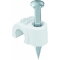 OBO ISO-Nagel-Clip 2006 für Kabel 6mm L: 18mm Reinweiss