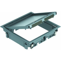 OBO Geräteeinsatz GES9/10U f. Kanalmontage eisengrau