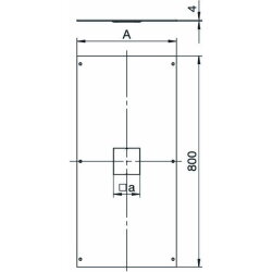 OBO Geräteanschlussdeckel OKA2DAT300 für Kanalsystem OKA2
