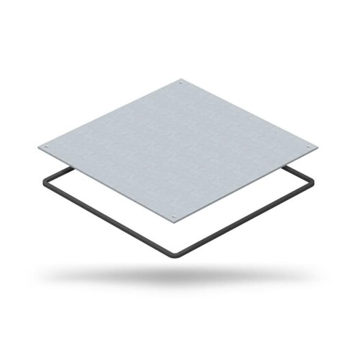 OBO Blinddeckel DUF350-2 UZD350-2/3 383x383mm