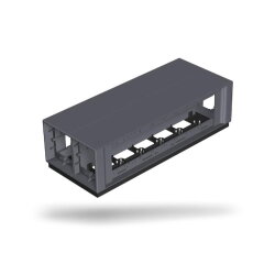 OBO Telitank T12L/00C//7011 eisengrau 375x154x109mm