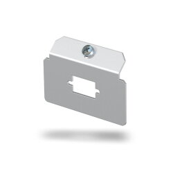 OBO Trägerplatte MTM1D mit 1 x Lochbild Typ D