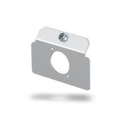 OBO Trägerplatte MTM1K mit 1 x Lochbild Typ K