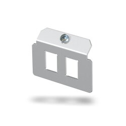 OBO Trägerplatte MTM2C mit 2 x Lochbild Typ C