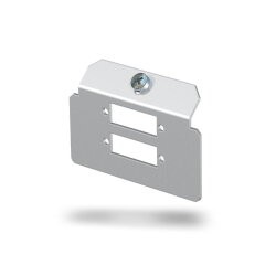 OBO Trägerplatte MTM2L mit 2 x Lochbild Typ L