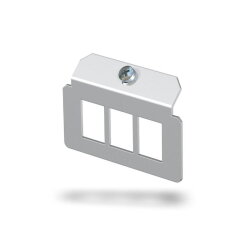 OBO Trägerplatte MTM3A mit 3 x Lochbild Typ A