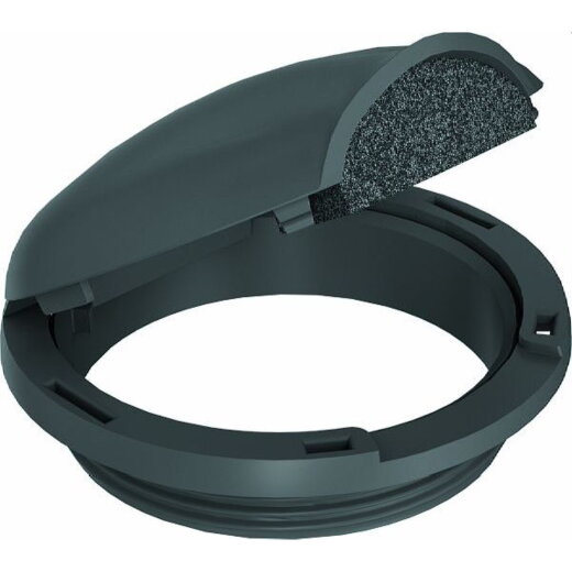 OBO Geräteschutzhaube SH80/9011 schwarz