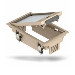 OBO Geräteeinsatz GES2U1019 beige für Kanalmontage