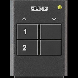 Jung KNX RF Funk-Handsender 2fach, anthrazit HS2RF
