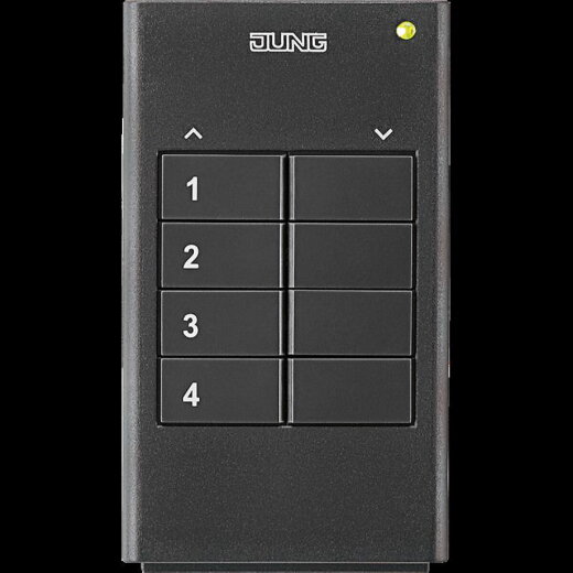 Jung KNX RF Funk-Handsender 4fach, anthrazit HS4RF