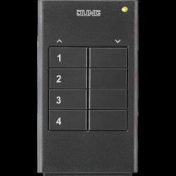 Jung KNX RF Funk-Handsender 4fach, anthrazit HS4RF