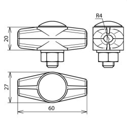 Dehn & Söhne ES-Verbinder 309008 ZG 8mm