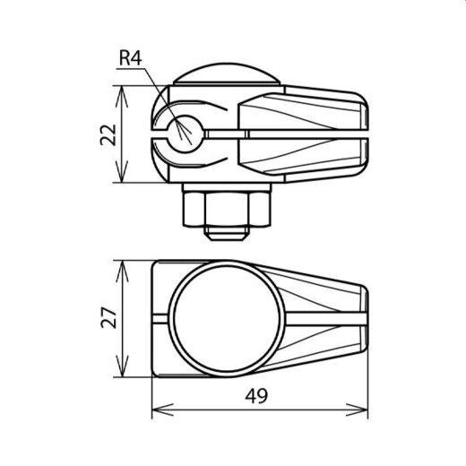 Dehn & Söhne EST-Verbinder 310008 ZG 8mm