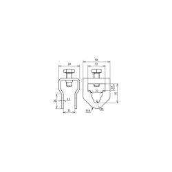 Dehn & Söhne Anschlussklemme 630129 für...