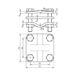 Dehn & Söhne Anschlussklemme 610010 für...
