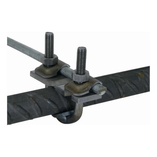 Dehn & Söhne Armierungsklemme 308046 f. Rd 10mm/Fl 30-40mm m. 2 Klemmb