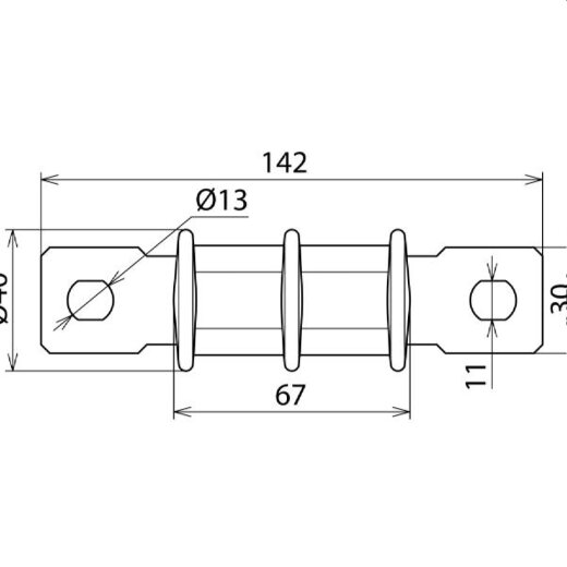 Dehn & Söhne Schutzfunkenstrecke 920000 DSFS