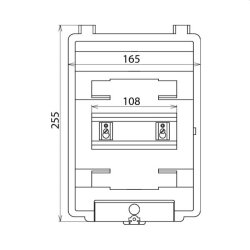 Dehn & Söhne Isolierstoffgehäuse 902485 IGA...
