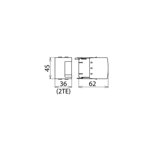 Dehn & Söhne Funkenstrecken-Schutzmodul 971003 DSE MOD 242 DEHNsecure M