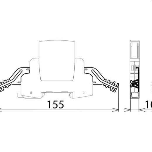 Dehn & Söhne Schirmanschlussklemmen 920395 SAK BXT LR