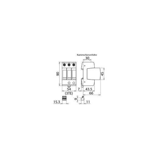 Dehn & Söhne Überspannungsableiter DEHNguard DG M YPV 1200 FM bis 1200V DC