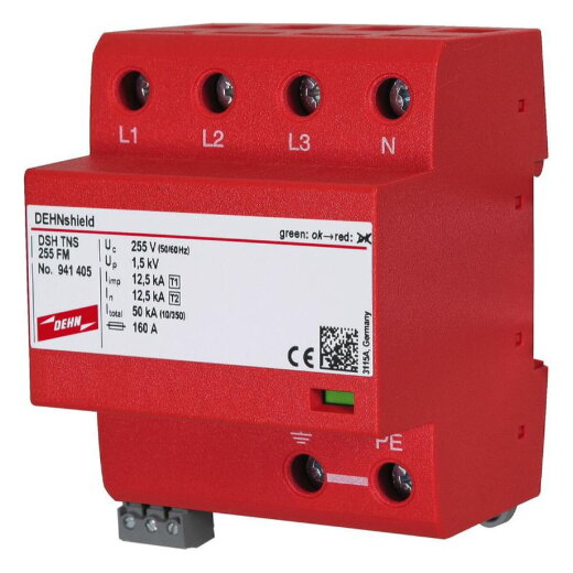 Dehn & Söhne anwendungsoptimierter Kombiableiter 941405 DSH TNS 255 FM DEHNshield