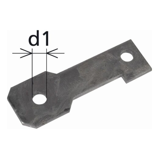 Dehn & Söhne Anschlussbügel gerade IF3