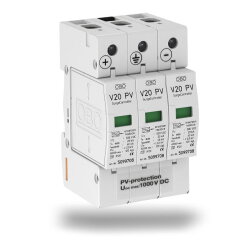 OBO PV-Überspannungsableiter V20-C/3-PH-1000 3polig...