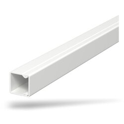 OBO Wand- und Deckenkanal WDK 20020 17,5x17,5 lichtgrau