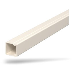 OBO Wand- und Deckenkanal WDK 20020 17,5x17,5 cremeweiss