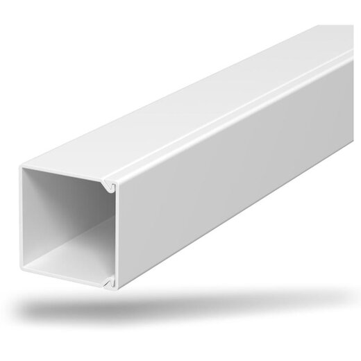 OBO Wand- und Deckenkanal WDK 25025 25x25 reinweiss