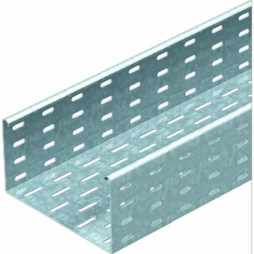 OBO Kabelrinne SKS tauchfeuerverzinkt SKS 120 SKS 110x200x3000 gelocht