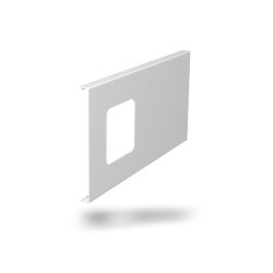 OBO Oberteil D 2-1/150 1fach 150x300 reinweiss