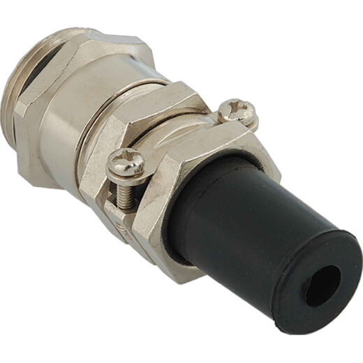 Kaiser AGRO Kabelverschraubung PG16 mit Schutztülle Messing 11-13mm 1852.16.13