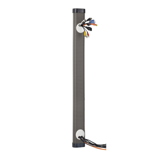 Fraenkische Rohrwerke Multimedia-Rohr-Set MMR-Ovalrohr 92x50mm 1,5m grau 29410092