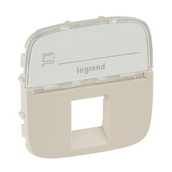 Legrand Abdeckung 755476 V.ALL RJ11/RJ45 BF 1F MW