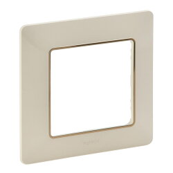 Legrand Rahmen 754061 VLIFE 1-FACH MW/GOLD