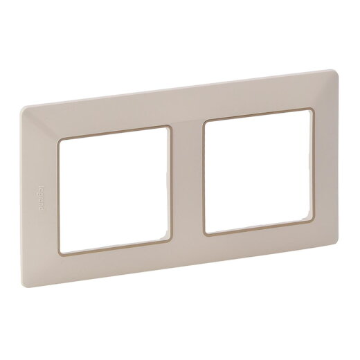 Legrand Rahmen 754062 VLIFE 2-FACH MW/GOLD
