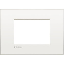 Bticino Rahmen LNC4803BN PURE WHITE 3-MOD