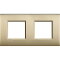Bticino Rahmen LNE4802M2OF 2fach GOLD