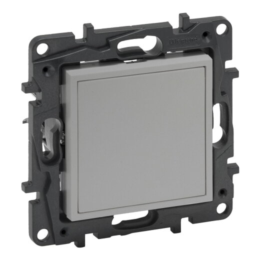 Legrand Adapter 864379 Niloe Step Abdeckung aluminium