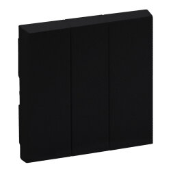 Legrand Wippe 864503 Niloe Step 3fach schwarz