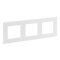 Legrand Rahmen 864173 Niloe Step 3fach ultraweiß