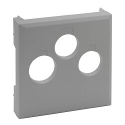 Legrand Abdeckung 864357 Niloe Step Tv-R-Sat aluminium