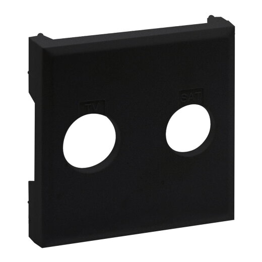 Legrand Abdeckung 864554 Niloe Step Tv-Sat schwarz