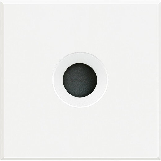 Bticino Kabelauslass D:9mm 2-polige Blockklemme weiß