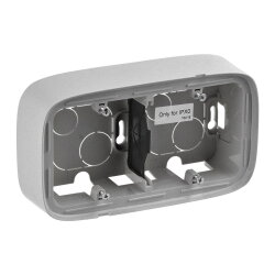Legrand AP-Gehäuse 755572 V.ALL 2-FACH AL